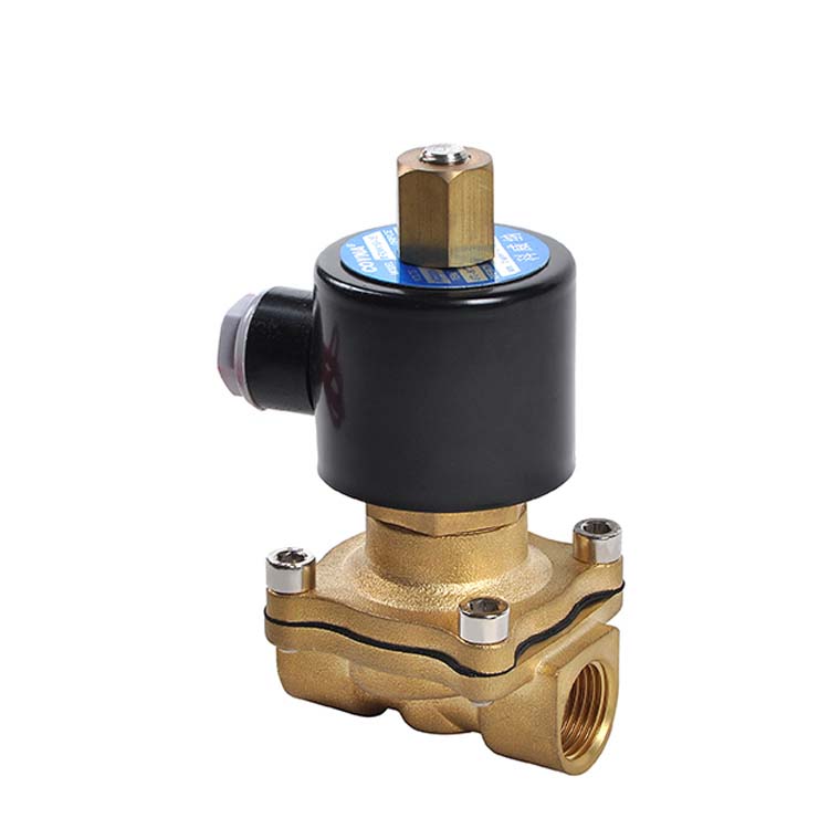 2W-K Normally Open Direct Lifting Solenoid Valve – Brass